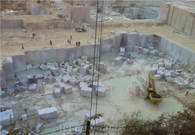 Banswara White Marble Blocks