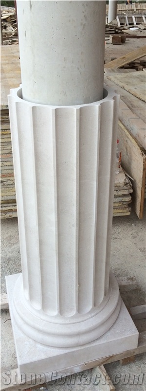 Maljat Limestone Balustrade and Railing, White Limestone Balustrade & Railing