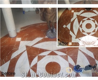 Stone Restoration - Grinding, Honing, Buffing, Polishing, Removing Lippage, Sealing