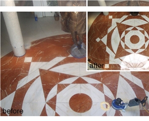 Stone Restoration - Grinding, Honing, Buffing, Polishing, Removing Lippage, Sealing