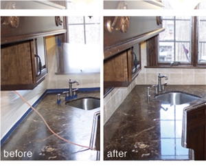 Stone Restoration - Grinding, Honing, Buffing, Polishing, Removing Lippage, Sealing
