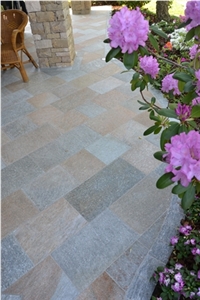 Luserna Stone Mixed Color Floor Tiles And Slabs
