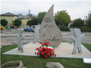 Pietra Di Luserna Art Of the Stone, Abstract Art Sculptures