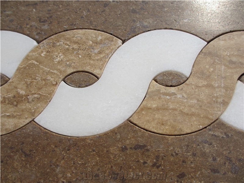 Pietra Di Luserna Inlays, Badges and Logos