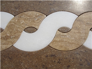 Pietra Di Luserna Inlays, Badges and Logos