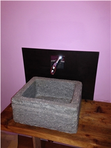 Sinks Carved Pietra Di Luserna Stone