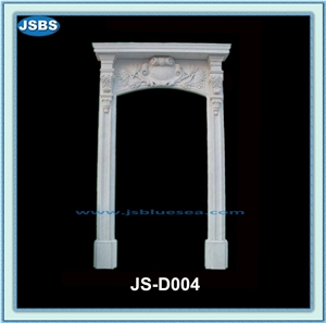 Kavala Semi White Marble Door Frame