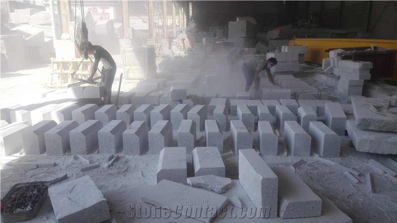 G603 Granite Kerbstone/China Grey Granite Curbs/China Bianco Sardo White Kerb Stone