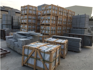 G623 Granite Bianco Sardo Stairs & Steps, China Grey Granite