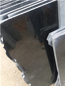 Absolute Black Granite Slabs, India Black Granite