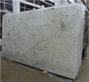 Colonial White Granite Slabs, India White Granite