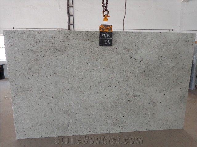Colonial White Granite Slabs, India White Granite