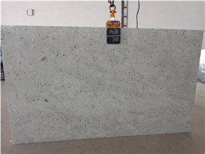 Colonial White Granite Slabs, India White Granite