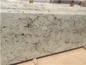 Colonial White Granite Slabs, India White Granite