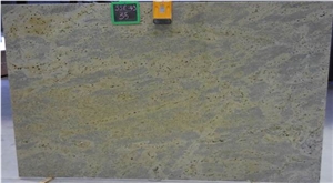 Kashmir Gold Granite Slabs, India Yellow Granite