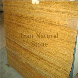 Yellow Travertine Block, Yellow Travertine Blocks Of Iran