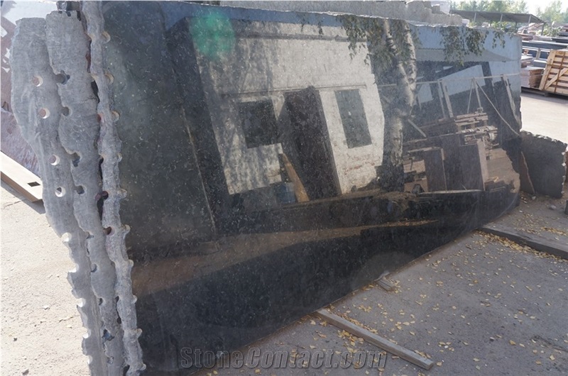 Granite Slabs from Labradorite Volga Blue , Volga Blue Extra , Extra Blue Ukraine , Galactic Blue , Blue Volga (Black Sea)