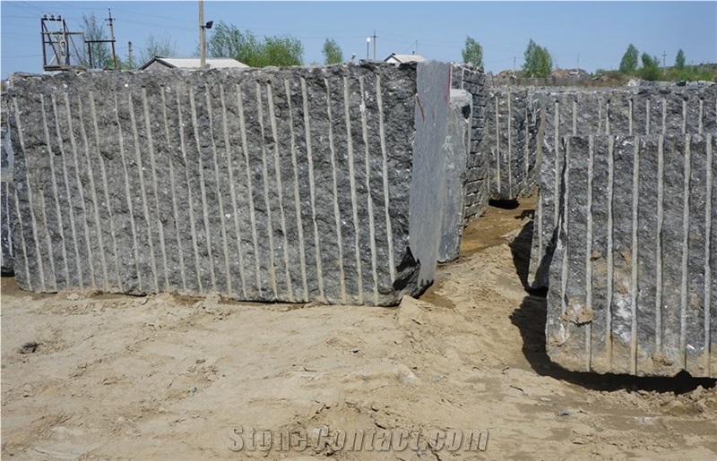 Labradorite Granite Block Of Volga Blue, Volga Blue Extra, Extra Blue Ukraine, Galactic Blue, Blue Volga (Black Sea)