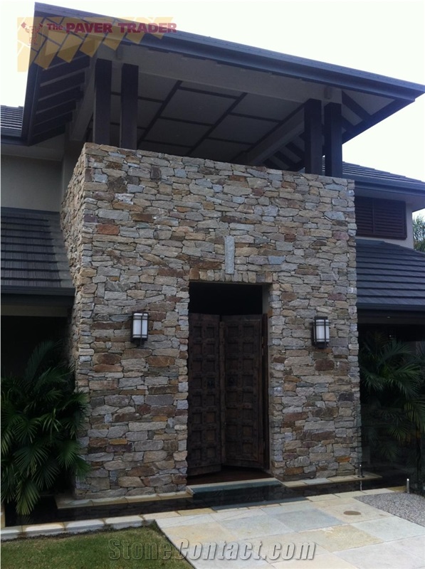 Aspen Wall Facings and Stone Veneer, Coastal Brown Sandstone Cultured Stone