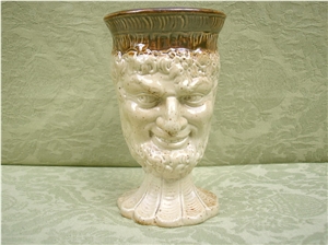 Saltglazed Stoneware Bacchus Mug C.1800 Saltglazed Stoneware Bacchus Mug C.1800