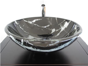 Marble Wash Basin, Vessel Sink,Rock Sink