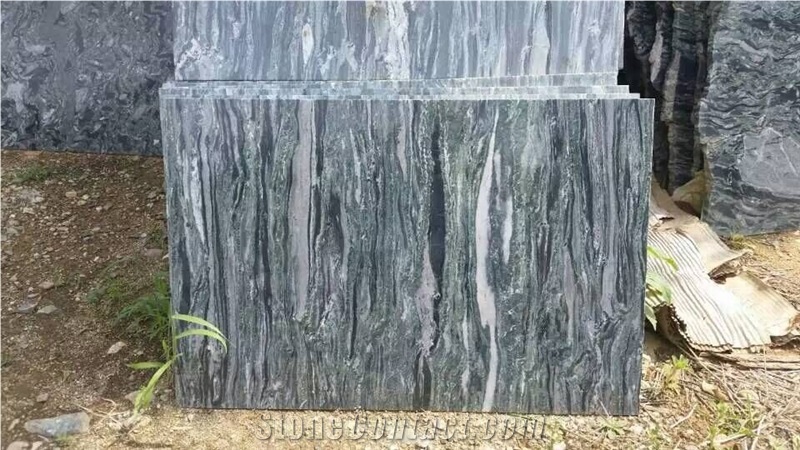 Multicolor Green Granite,Sea Wave Green,Ocean Wave Green Granite,Tiles & Slabs,China Green Granite