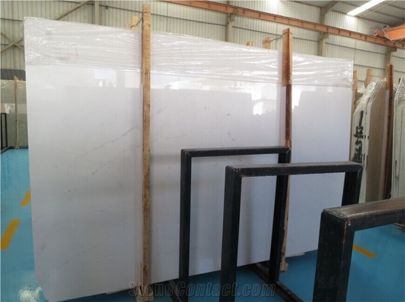 New Volakas White,Drama White,Ajax Marble Tiles & Slabs,Greece White Marble