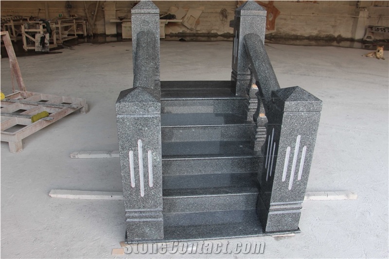 Youxi Dark Green Granite/Porphyry, Tombstone & Monument, Gravestone & Headstone,China Dark Green,Grey Porphyry