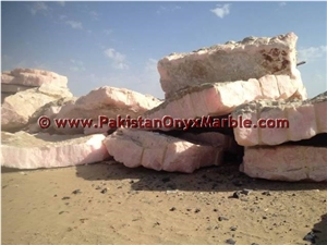 Pink Onyx Blocks, Afghanistan Pink Onyx