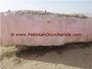Pink Onyx Blocks, Afghanistan Pink Onyx