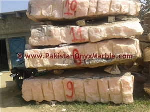 Pink Onyx Blocks, Afghanistan Pink Onyx
