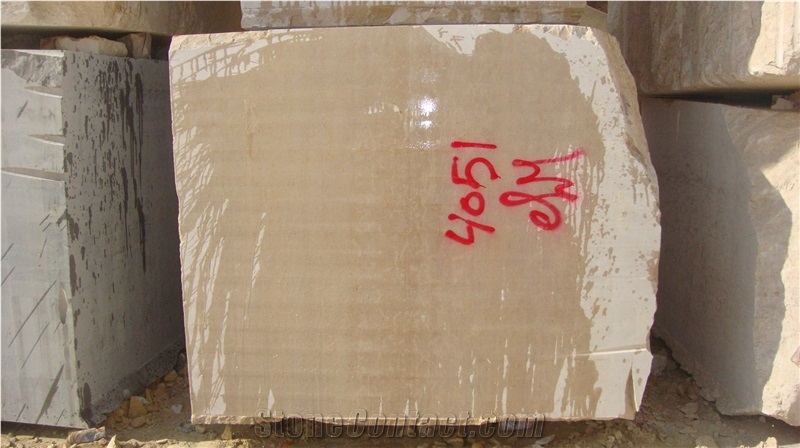 Siani Pearl Marble Blocks, Terista Marble Blocks, Beige Egypt Marble Blocks