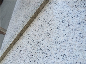 Bianco Romano Granite Solid Slabs Polished,Machine Cutting Tiles Interior Floor Stepping