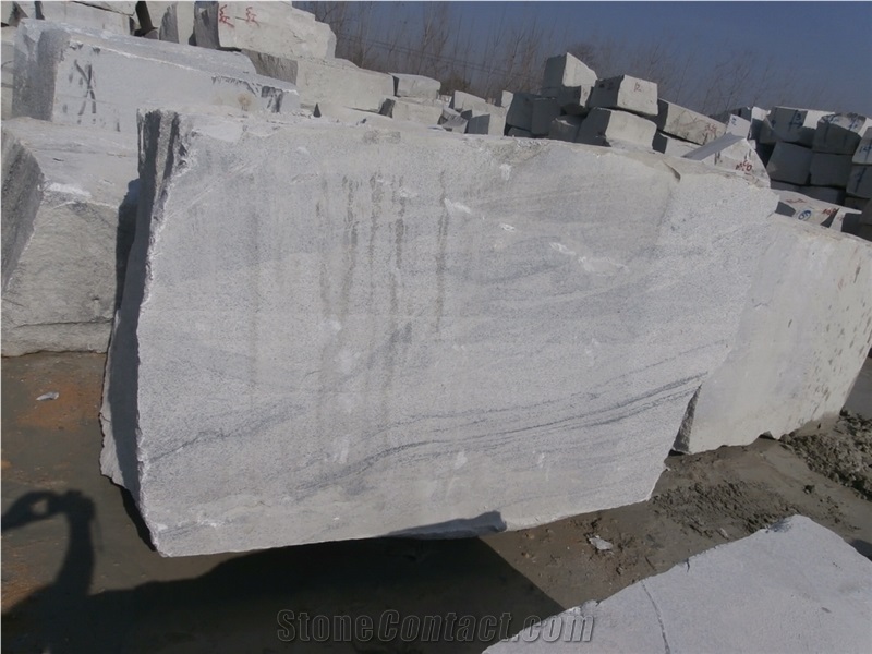 China Viscont White Granite Block/Viscont White Granite/Grey Granite/Viscont Granite/Granite Blocks/Granite Quarry