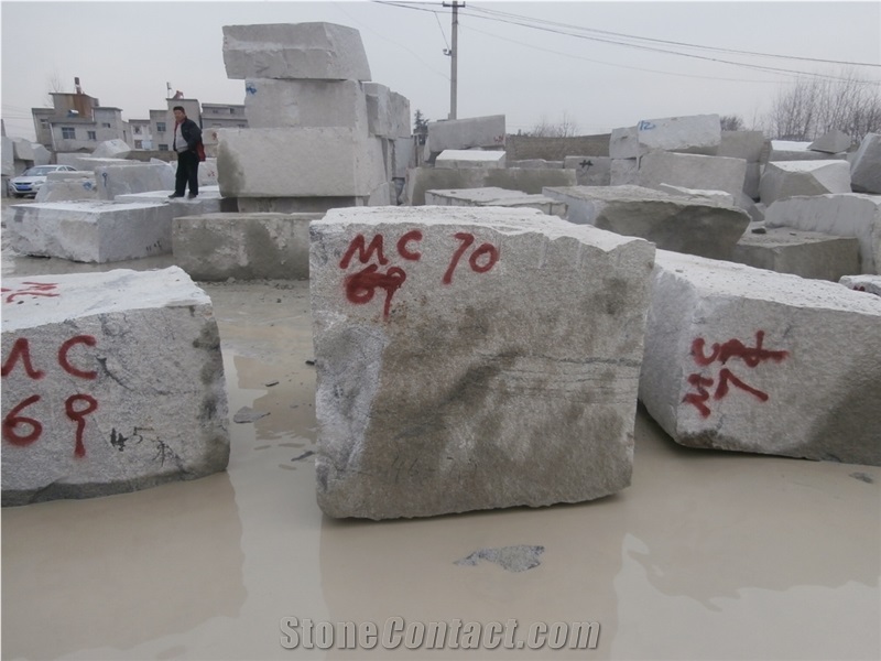 China Viscont White Granite Block/Viscont White Granite/Grey Granite/Viscont Granite/Granite Blocks/Granite Quarry