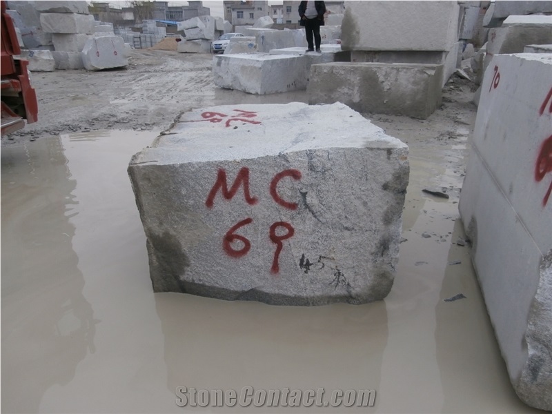 China Viscont White Granite Block/Viscont White Granite/Grey Granite/Viscont Granite/Granite Blocks/Granite Quarry