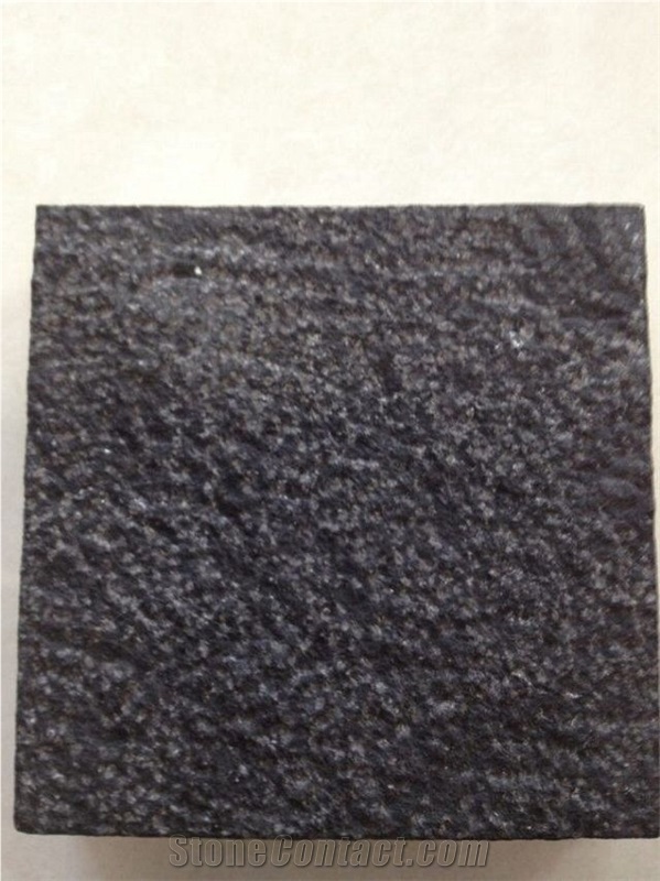 Dark Basalt G778 Cube Stone, Black Basalt Cobble Stone Pavers,Exterior Stone Garden Floor Paving