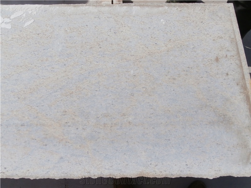 Giallo Fiorito Yellow Granite Slabs Honed,Machine Cutting Tiles Panel for Floor Paving,Stepping Pattern,Exterior Walling Tiles