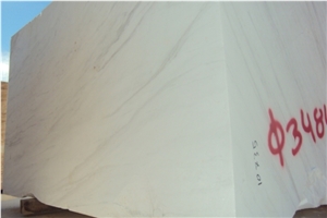 Volakas Classic White Marble Blocks, White Greece Marble Blocks