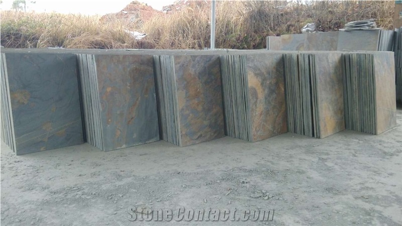 China Black Slate Tiles