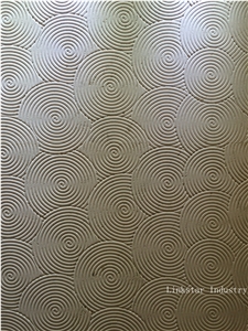 Natural Limestone 3d Cnc Decor Wall Art Tile