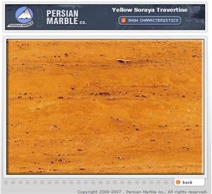 Brushed Antique Yellow Travertine 1st, Yellow Soraya Travertine Tiles & Slabs