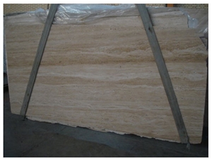 Brushed Light Beige Travertine, Mahalat Beige Travertine Tiles & Slabs