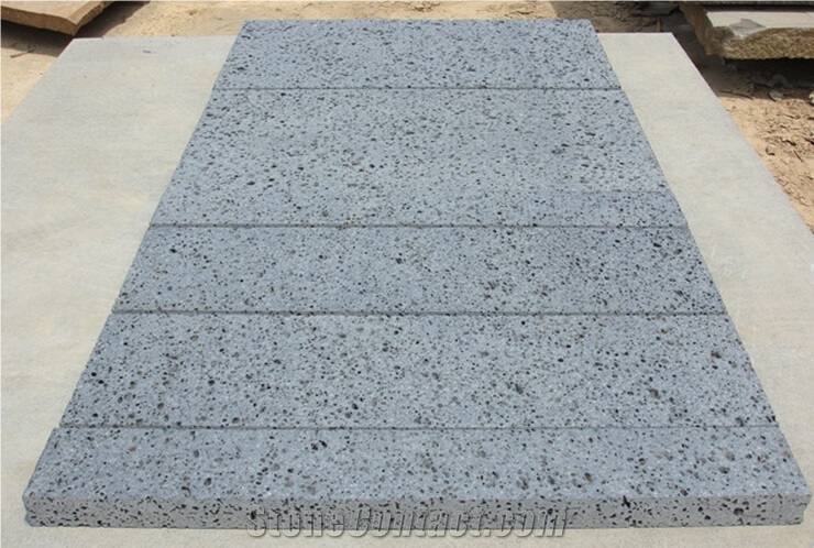 Bush Hammered Basalt,Bluestone Slabs & Tiles