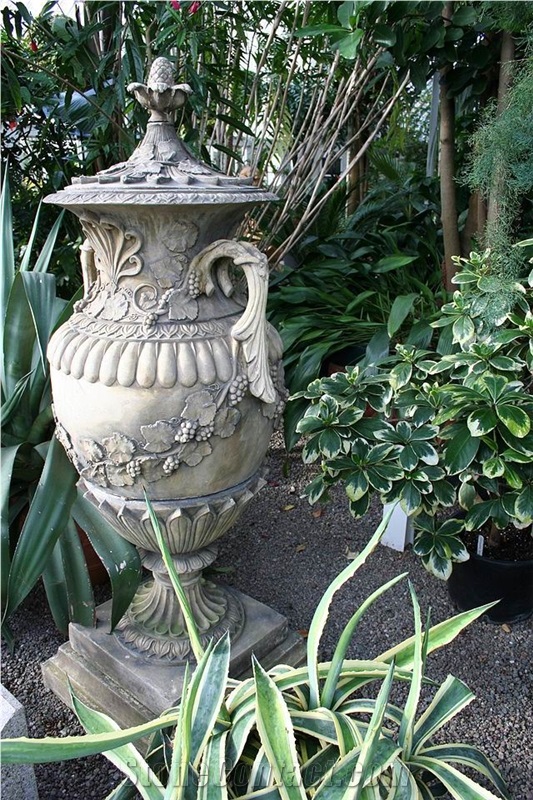 Marble Flowerpot Grarden Ornaments