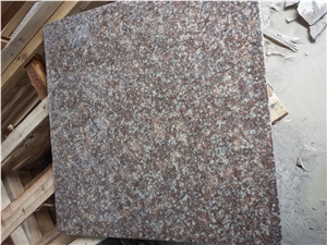 China Brown Red Granite G687 Peach Blossom Red,Red Peach ,Wall & Floor Covering,Tiles, Cut to Size,Polished Surface