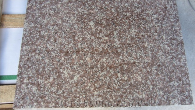 China Brown Red Granite G687 Peach Blossom Red,Red Peach ,Wall & Floor Covering,Tiles, Cut to Size,Polished Surface