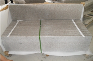 G681 Chinese Pink & Yellow Granite Stairs & Steps
