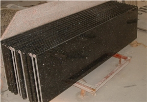 India Granite Black Galaxy Granite Countertop Low Price