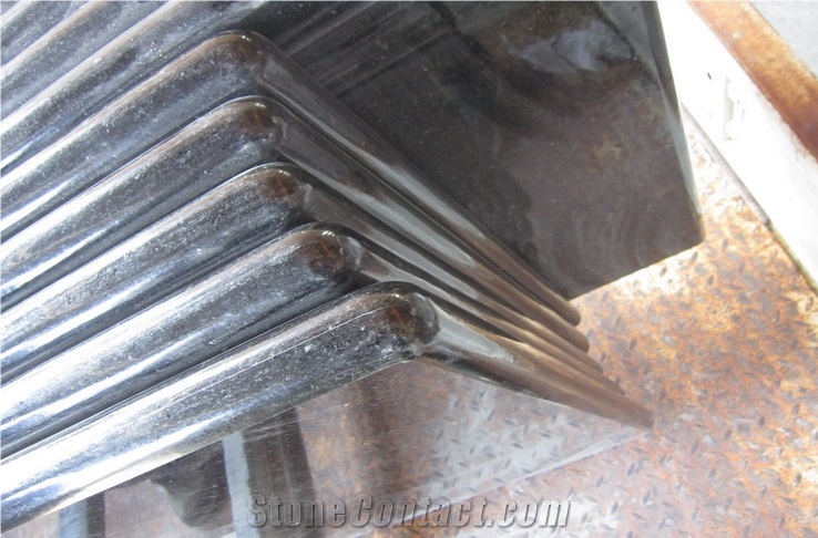 India Granite Black Galaxy Granite Countertop Low Price